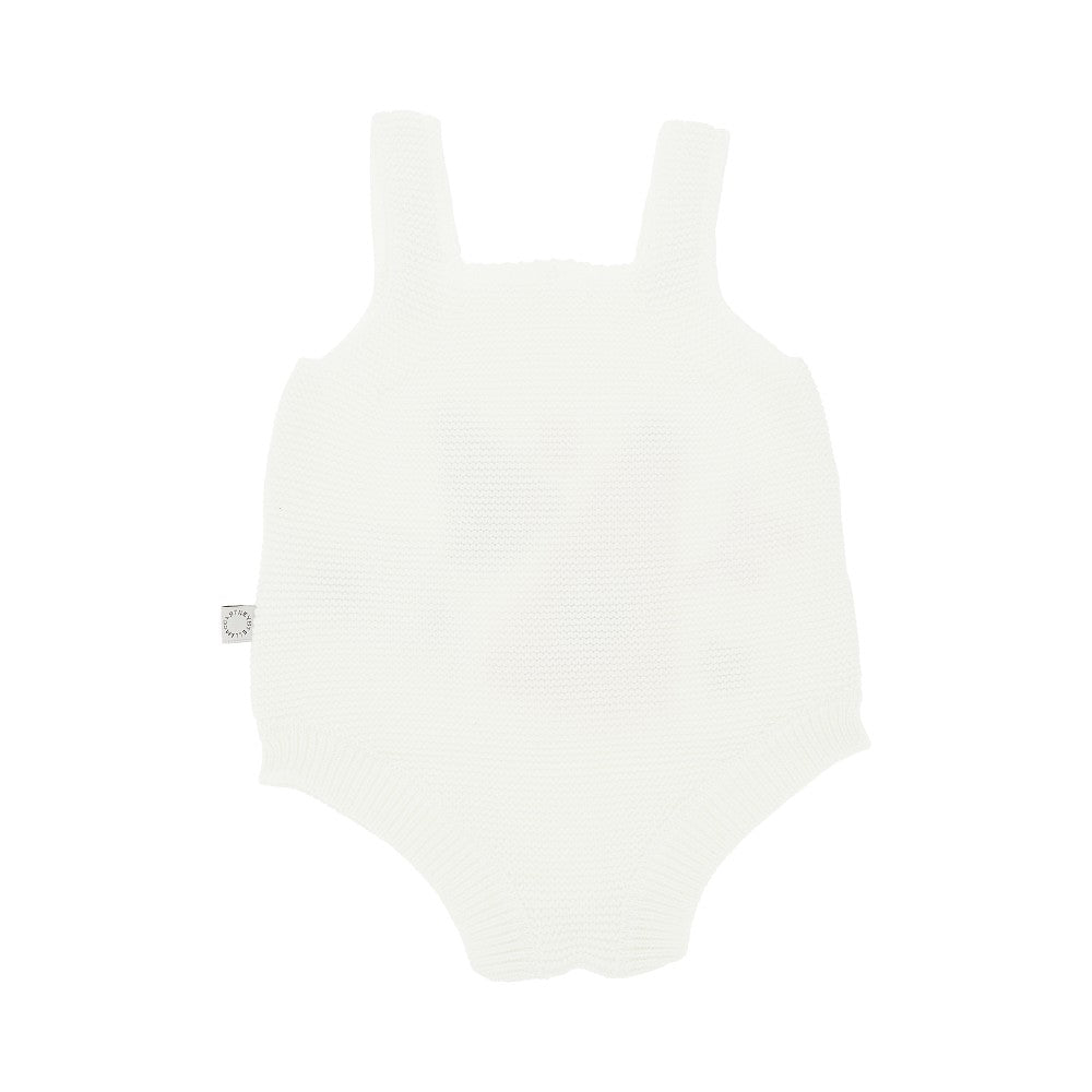 STELLA MCCARTNEY Party intarsia cotton bodysuit