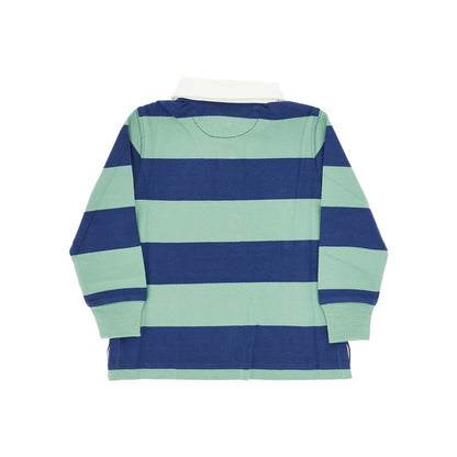 RALPH LAUREN Striped cotton jersey polo shirt