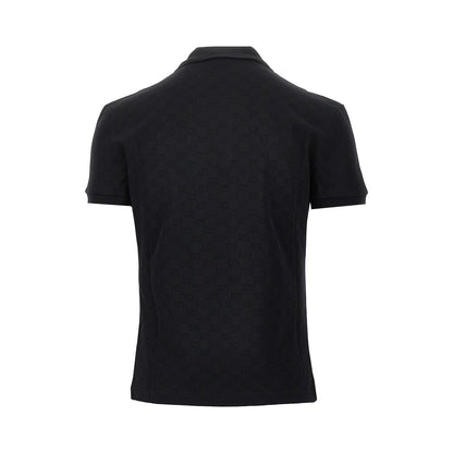 GUCCI Jacquard jersey polo shirt