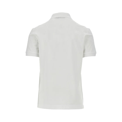 DOLCE&GABBANA Piquet polo shirt with logo plate
