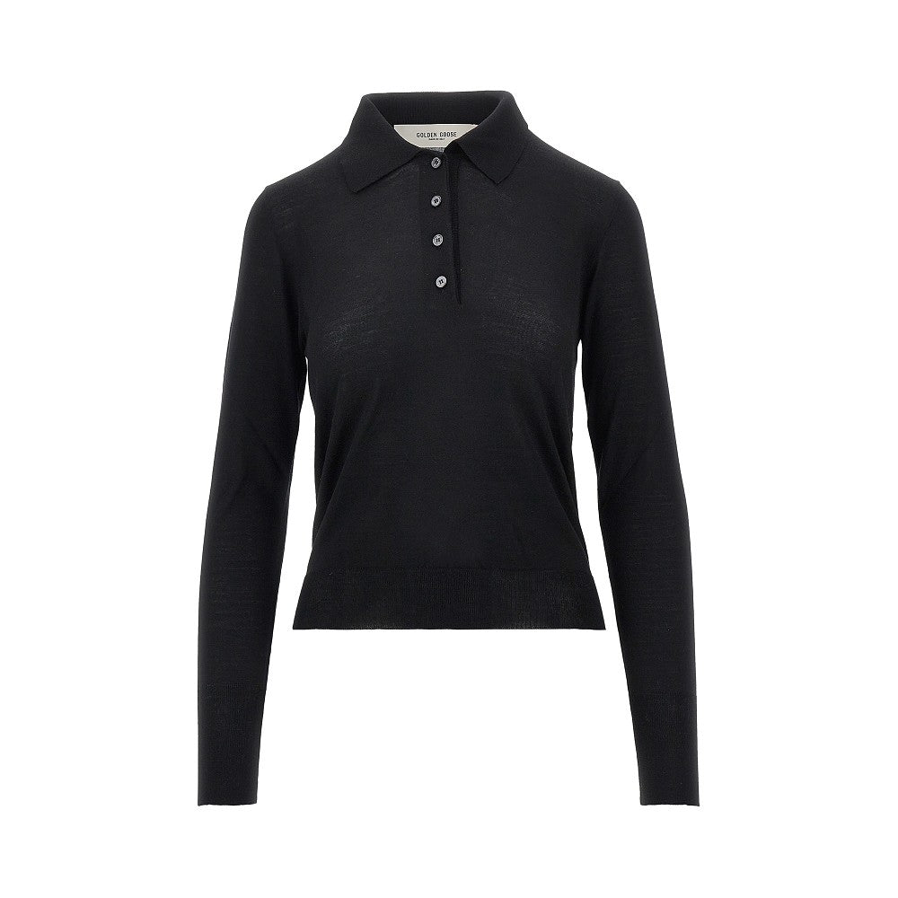 GOLDEN GOOSE Ghislayne' knitted polo shirt