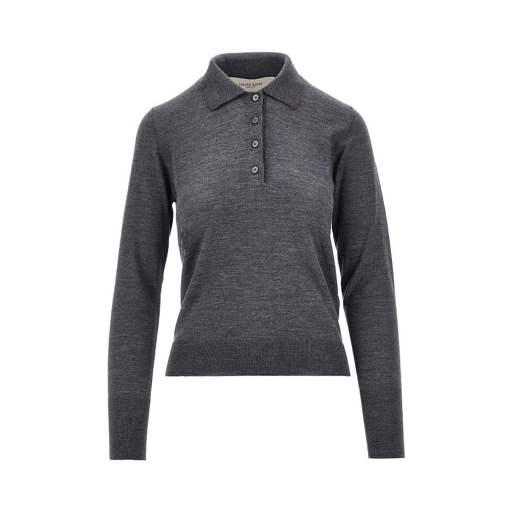 GOLDEN GOOSE Ghislayne' knitted polo shirt