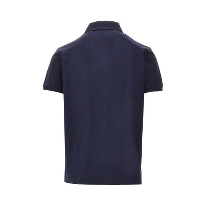 Etro Logo embroidery piquet polo shirt