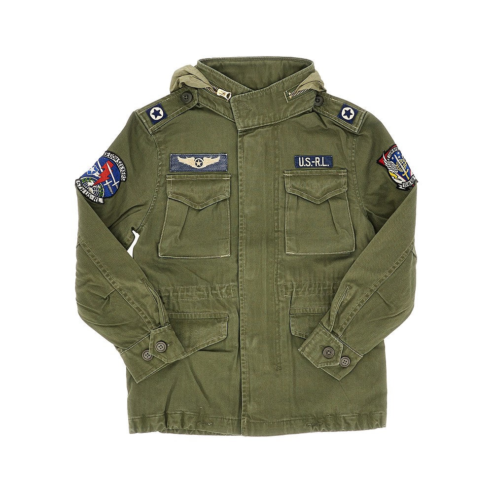 RALPH LAUREN Cotton military jacket