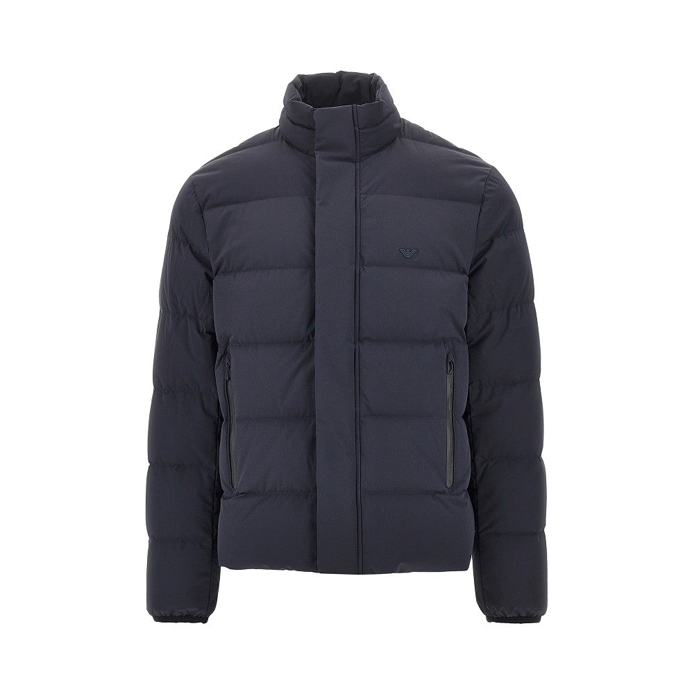 EMPORIO ARMANI Water-repellent stretch nylon down jacket