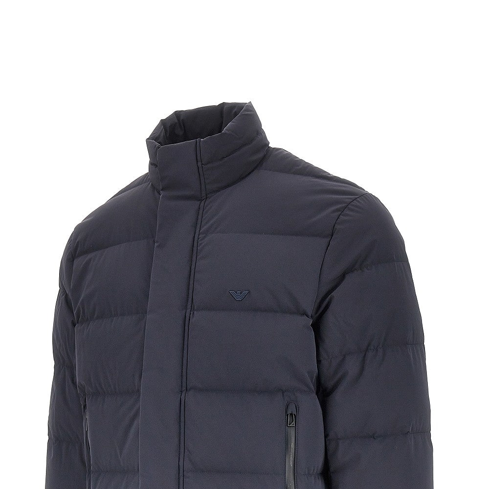 EMPORIO ARMANI Water-repellent stretch nylon down jacket