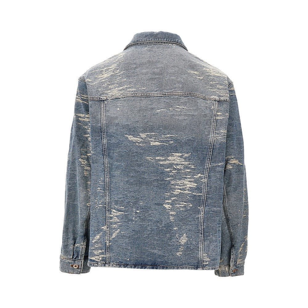 EMPORIO ARMANI Vintage effect denim jacket