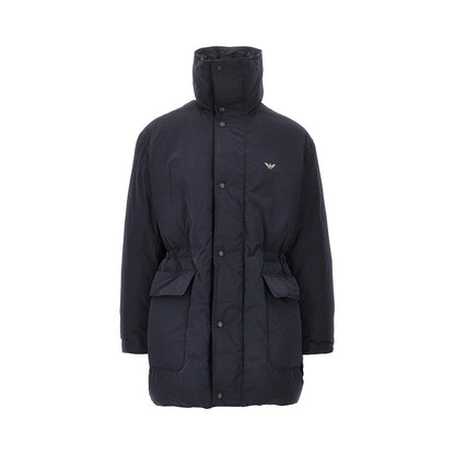Emporio Armani Cotton-blend padded parka coat