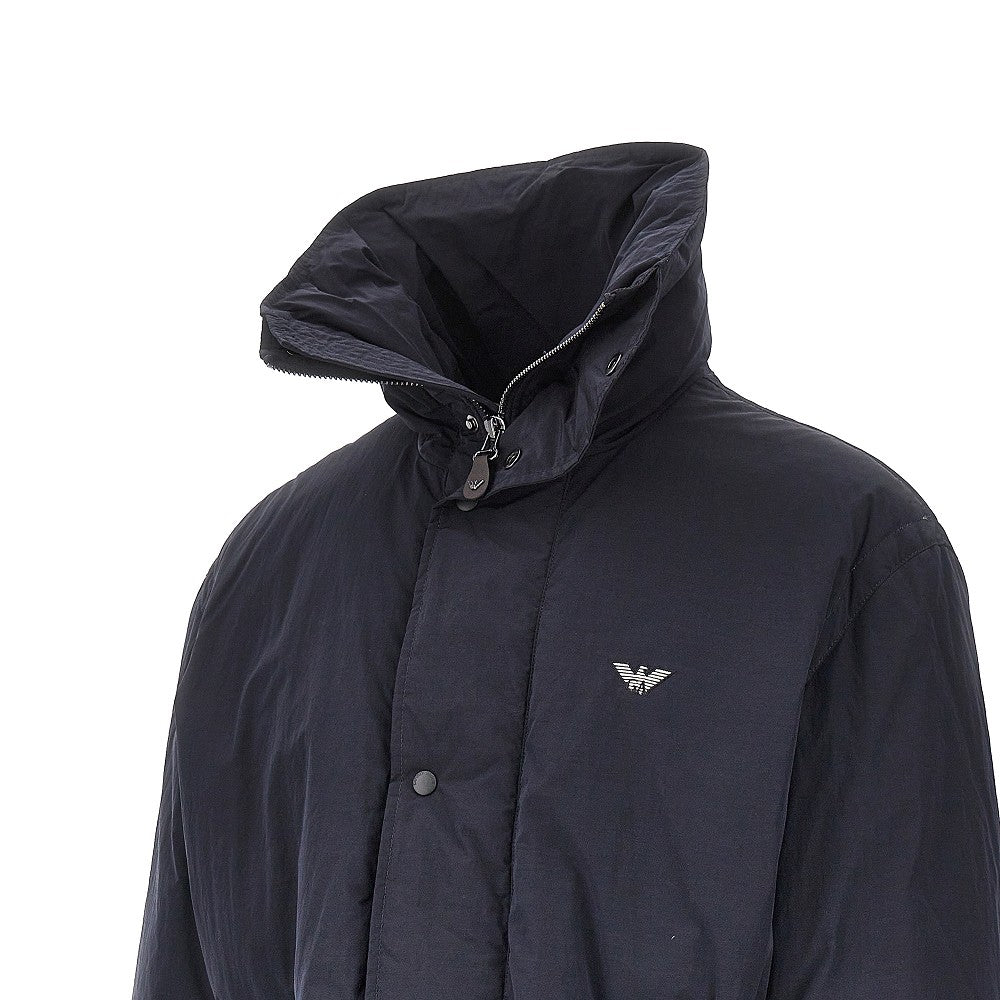 Emporio Armani Cotton-blend padded parka coat