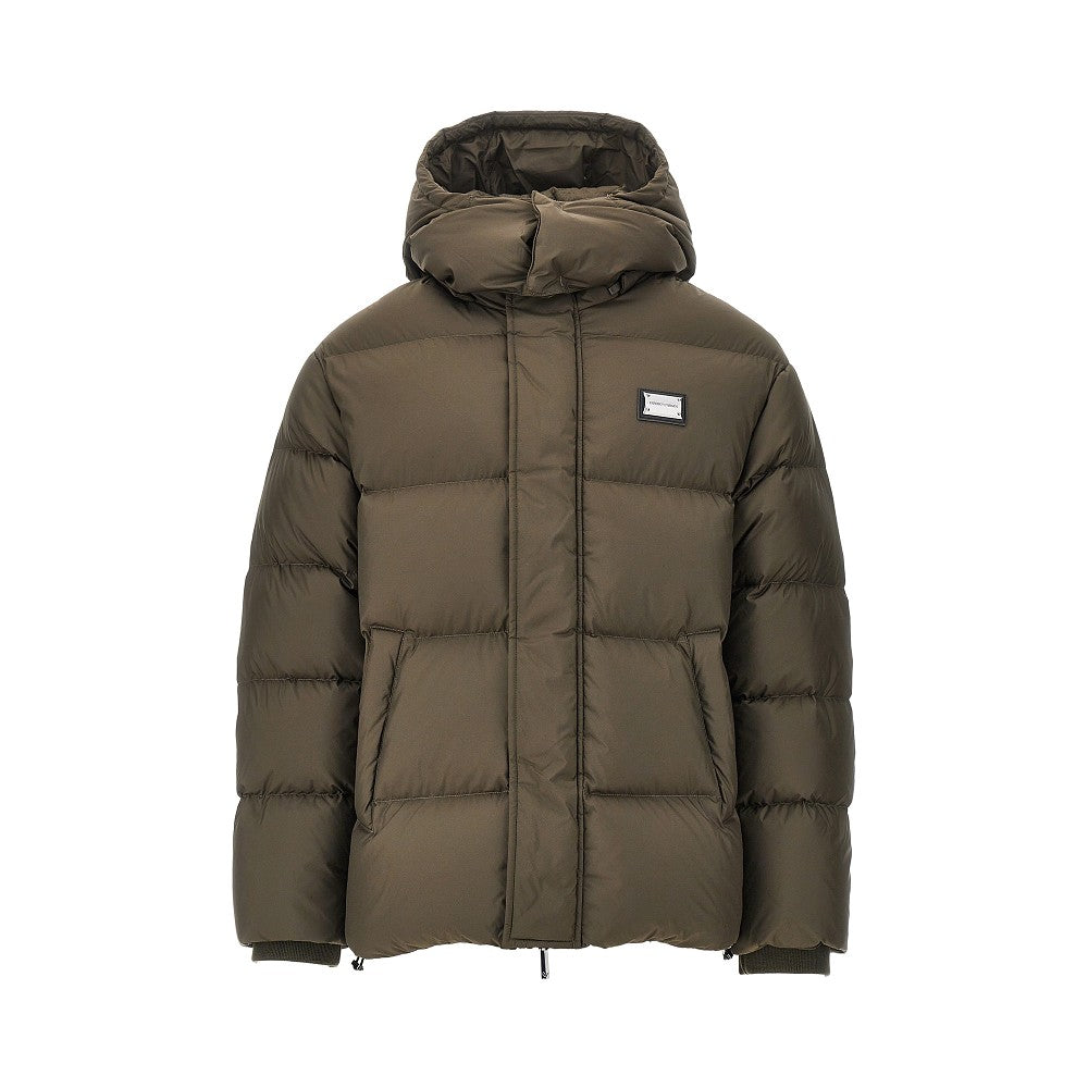 Emporio Armani Logo plate down jacket