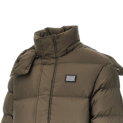 Emporio Armani Logo plate down jacket