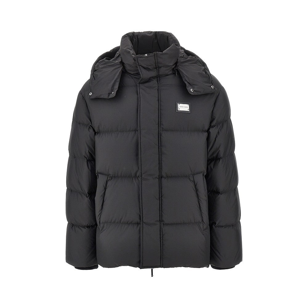 Emporio Armani Logo plate down jacket