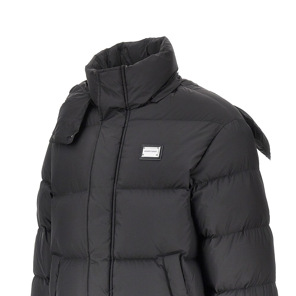 Emporio Armani Logo plate down jacket