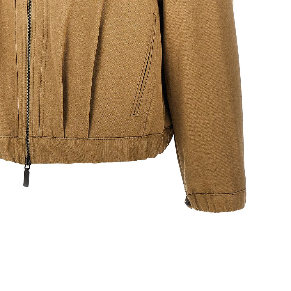 EMPORIO ARMANI Padded cotton canvas blouson