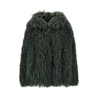 EMPORIO ARMANI Faux fur jacket