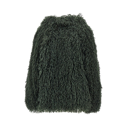 EMPORIO ARMANI Faux fur jacket