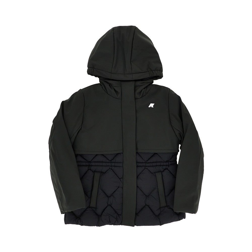 K-WAY Marlesse Hybrid' nylon downjacket