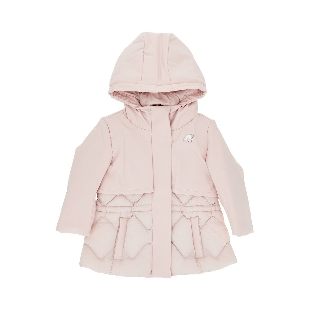 K-WAY Marlesse Hybrid' nylon downjacket