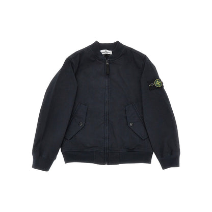 STONE ISLAND Cotton jacket with logo Badge