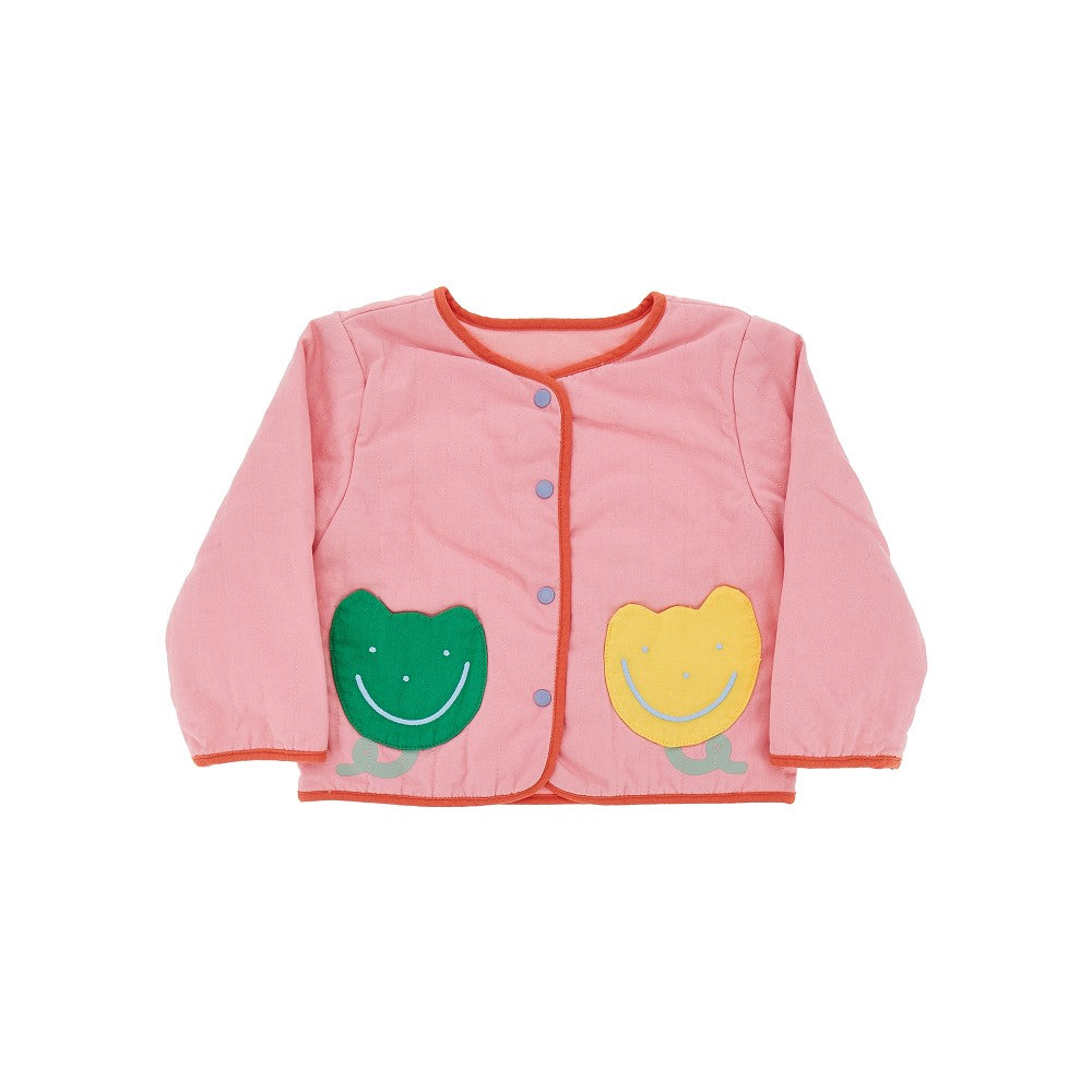 STELLA MCCARTNEY Cotton jacket with flower pockets