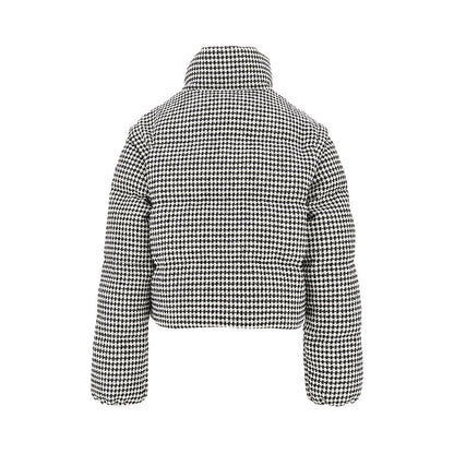 PINKO Tweed down jacket with detachable sleeves