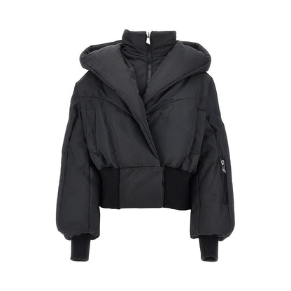 THE ATTICO Cotton-blend padded bomber jacket