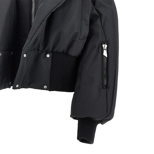 THE ATTICO Cotton-blend padded bomber jacket
