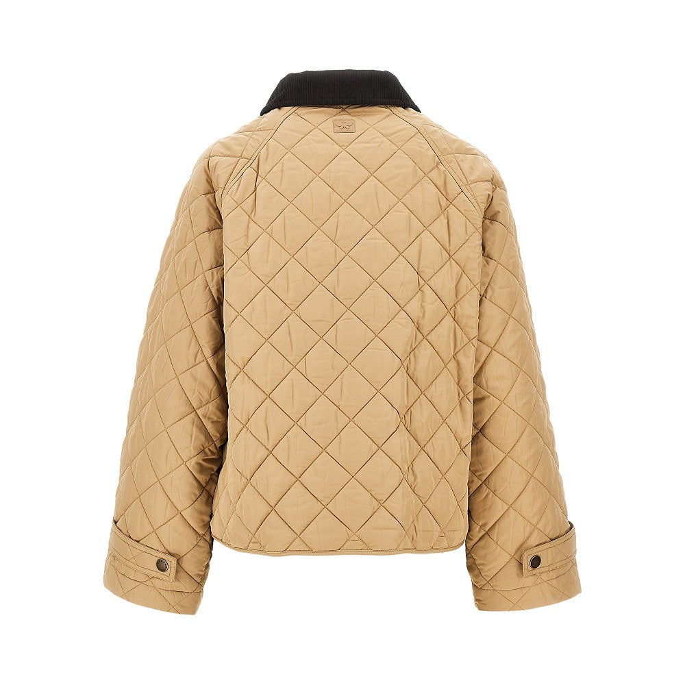 Weekend Max Mara Quilted jacket with corduory collar
