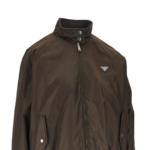 PRADA Padded Re-Nylon oversized bomber jacket