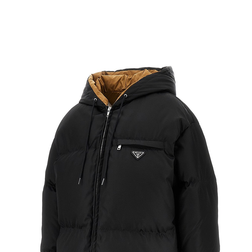 PRADA Re-Nylon down jacket with rear pocket