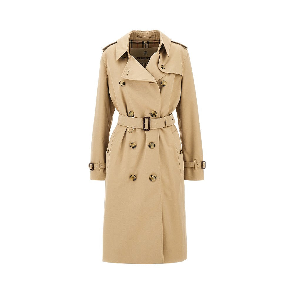 BURBERRY Long 'Kensington' trench coat