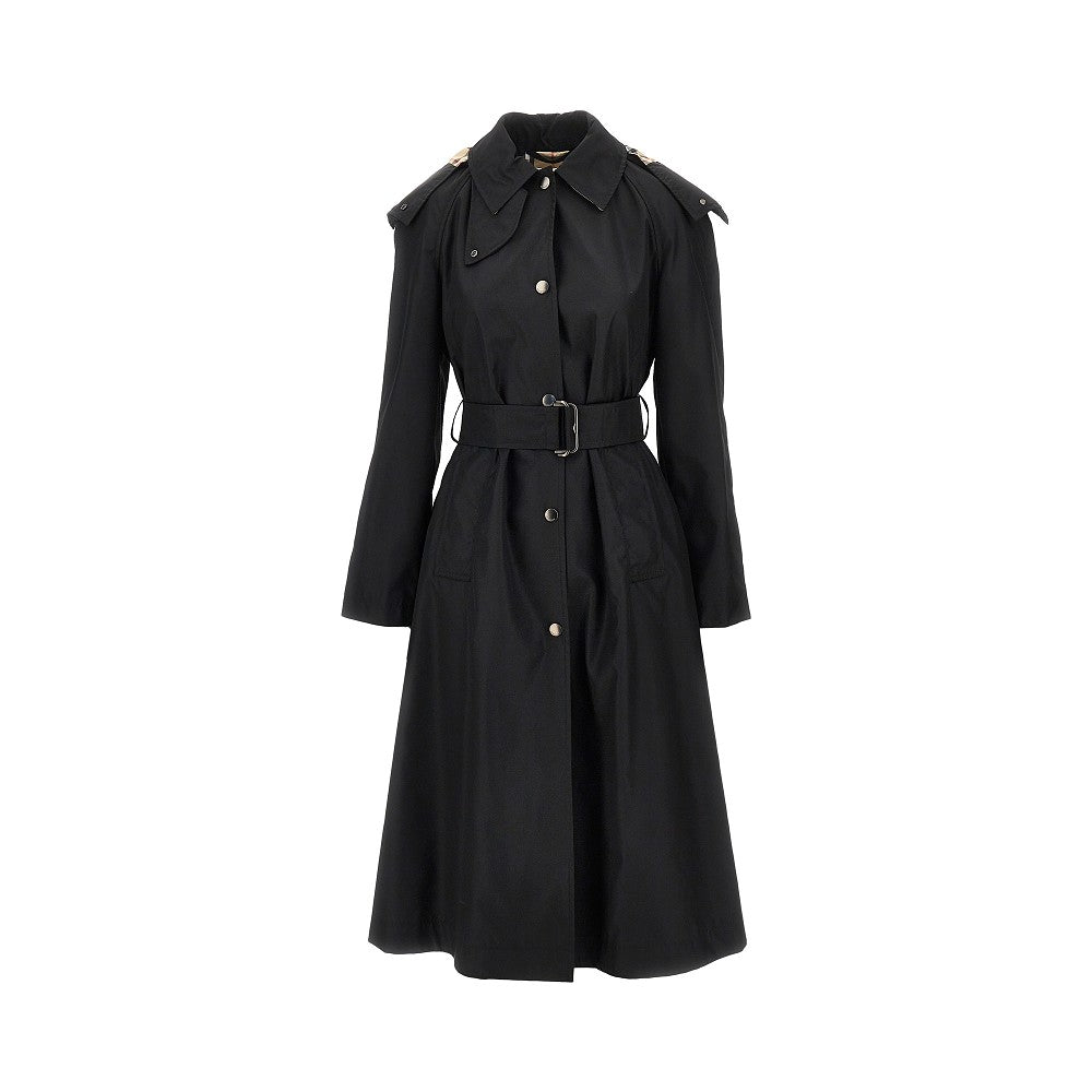 BURBERRY Nylon gabardine trench coat