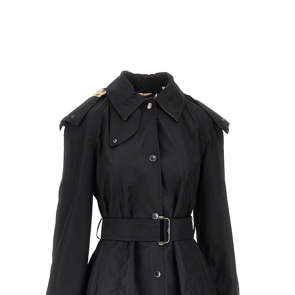 BURBERRY Nylon gabardine trench coat