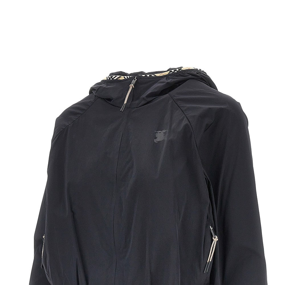 BURBERRY Stretch nylon hooded jacket