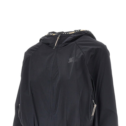 BURBERRY Stretch nylon hooded jacket