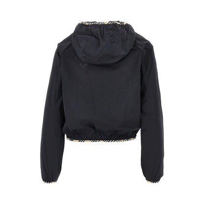 BURBERRY Stretch nylon hooded jacket