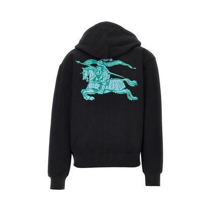 BURBERRY Heritage logo print full-zip hoodie