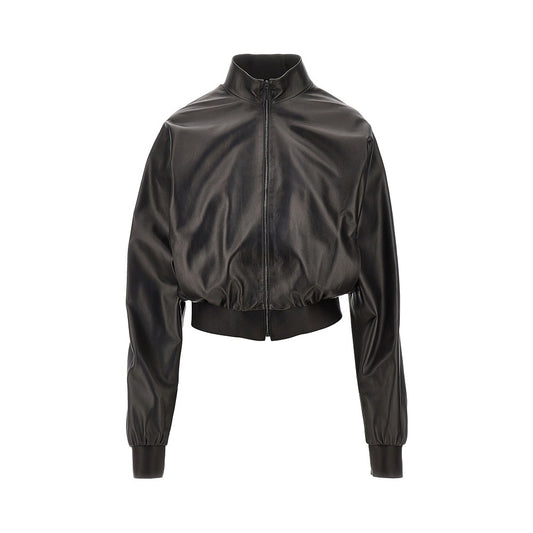 GUCCI Nappa leather bomber jacket