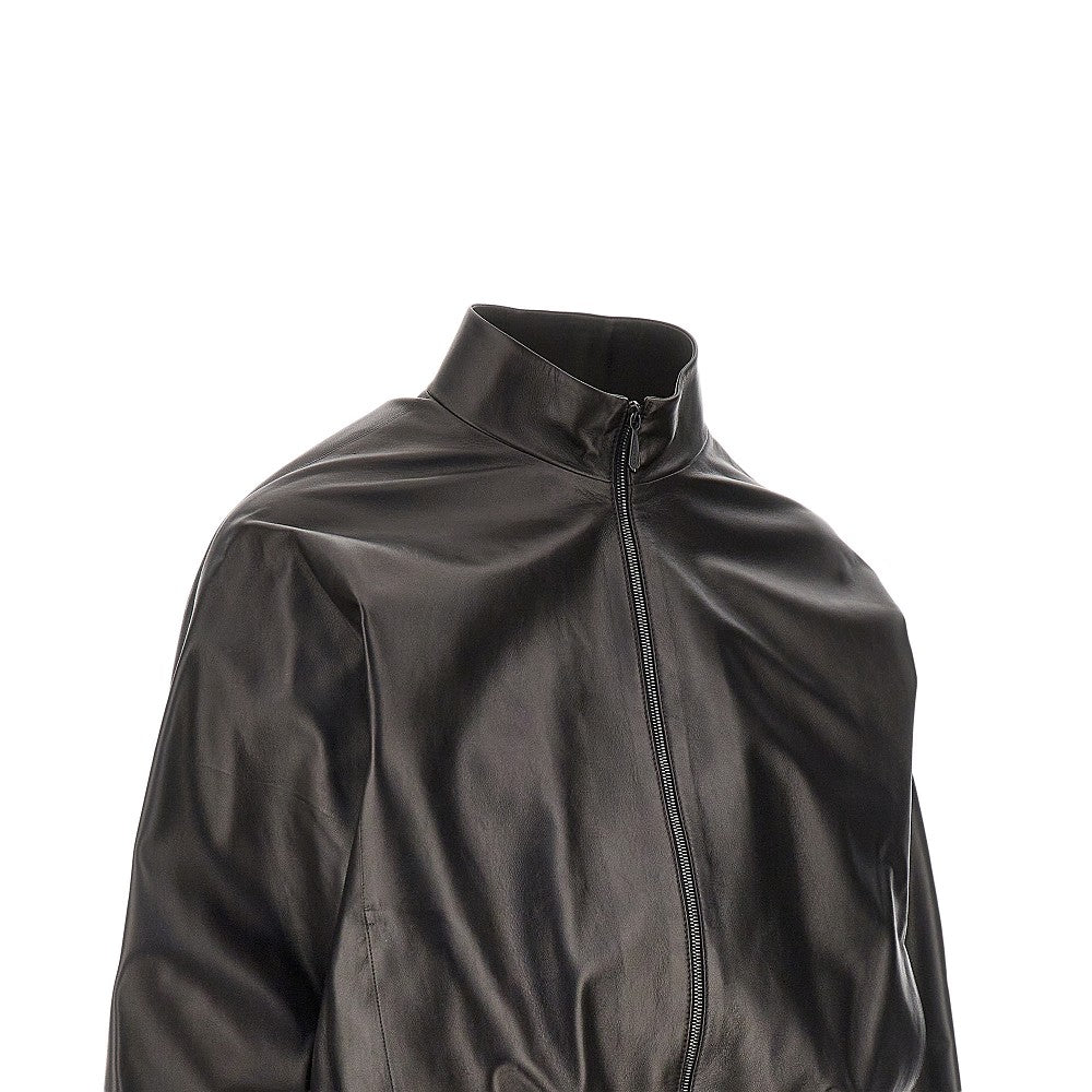 GUCCI Nappa leather bomber jacket