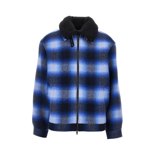 BALENCIAGA Check flannel jacket