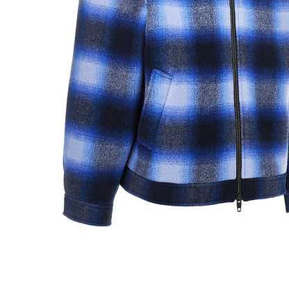 BALENCIAGA Check flannel jacket