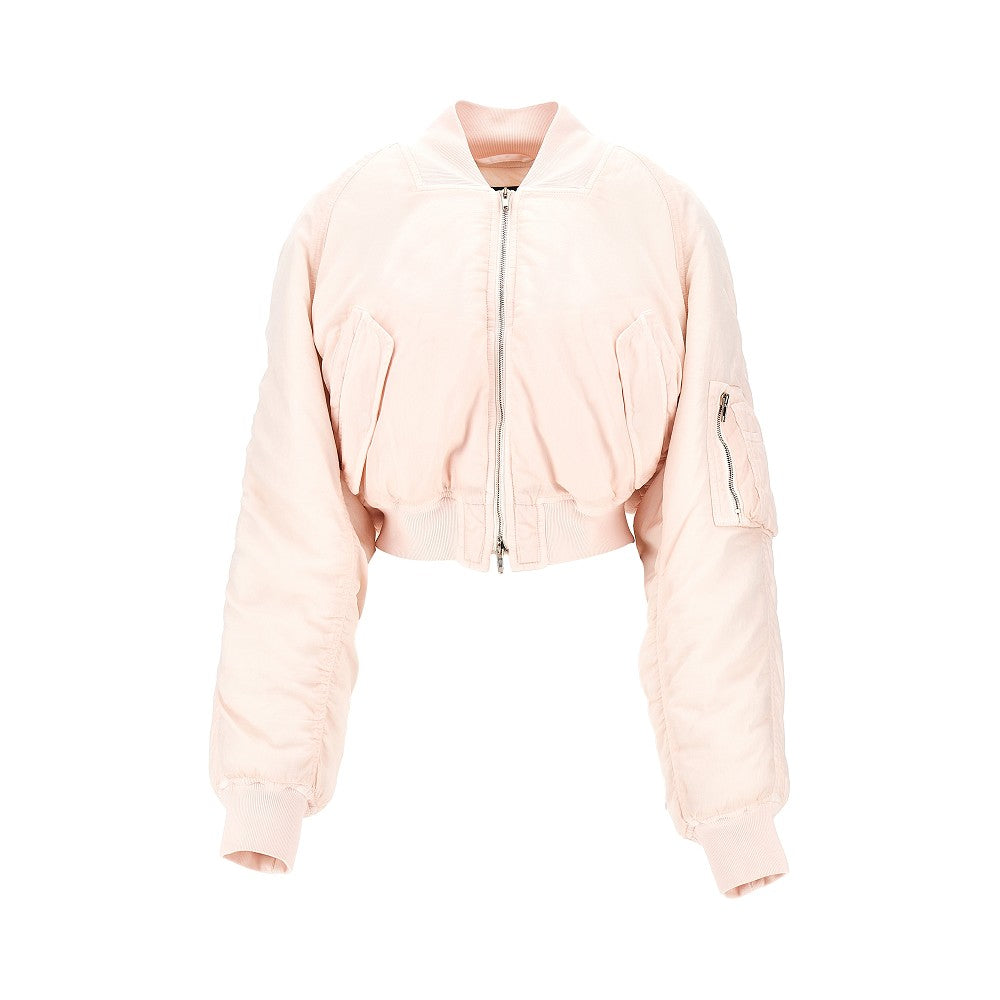 Phoebe Philo Technical twill cropped bomber jacket