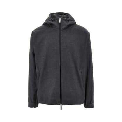 Herno Wool Touch Laminar bluson jacket