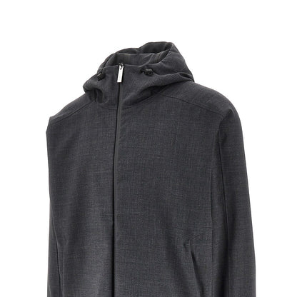 Herno Wool Touch Laminar bluson jacket