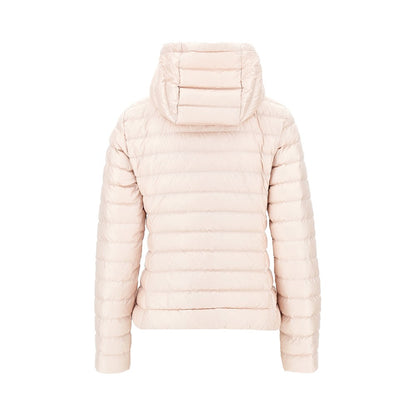 MONCLER Padded nylon downjacket with logo patch