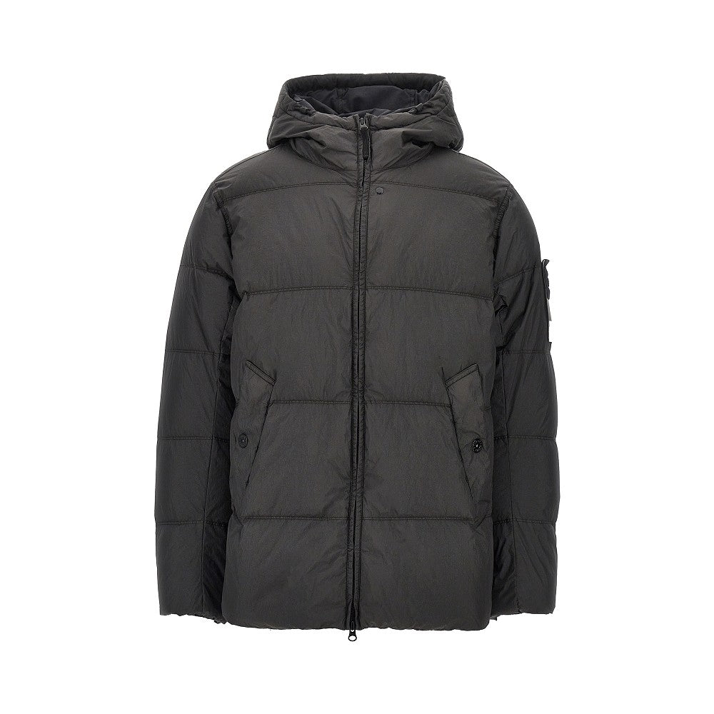 STONE ISLAND Garment Dyed Crinkle Reps Ny down jacket