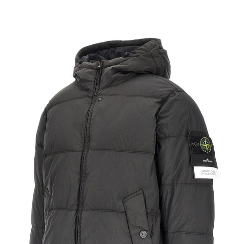 STONE ISLAND Garment Dyed Crinkle Reps Ny down jacket