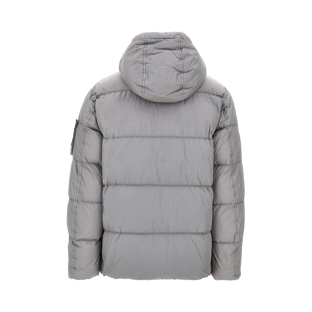 STONE ISLAND Garment Dyed Crinkle Reps Ny down jacket