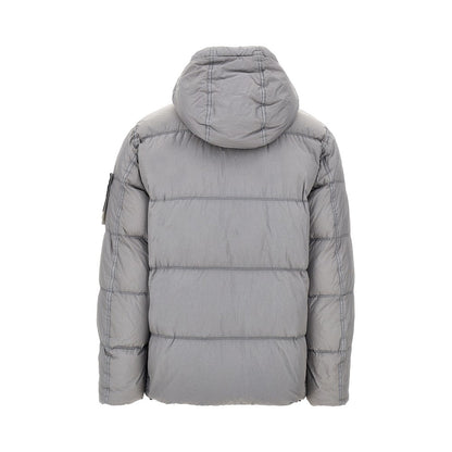 STONE ISLAND Garment Dyed Crinkle Reps Ny down jacket