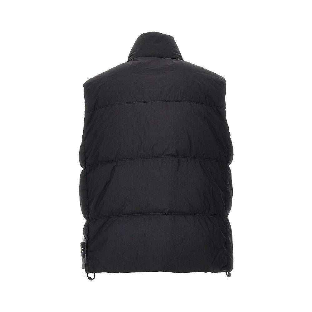 STONE ISLAND Garment Dyed Crinkle Reps Ny down vest